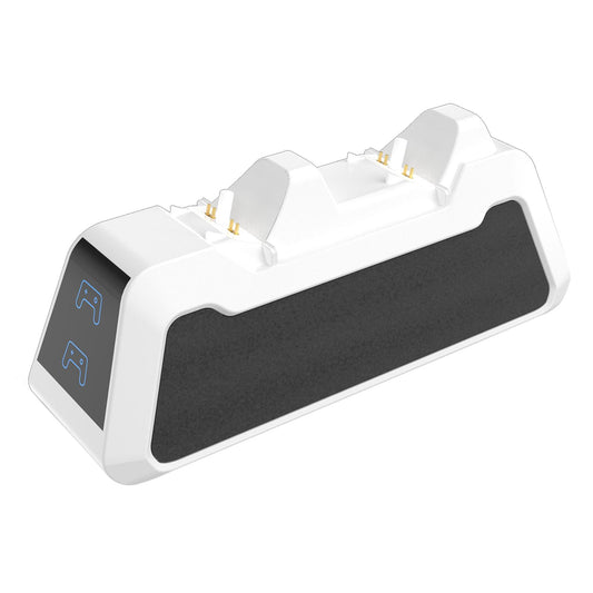 Quick Charge USB Quick Charge Dual Controller for Playstation5 white+black