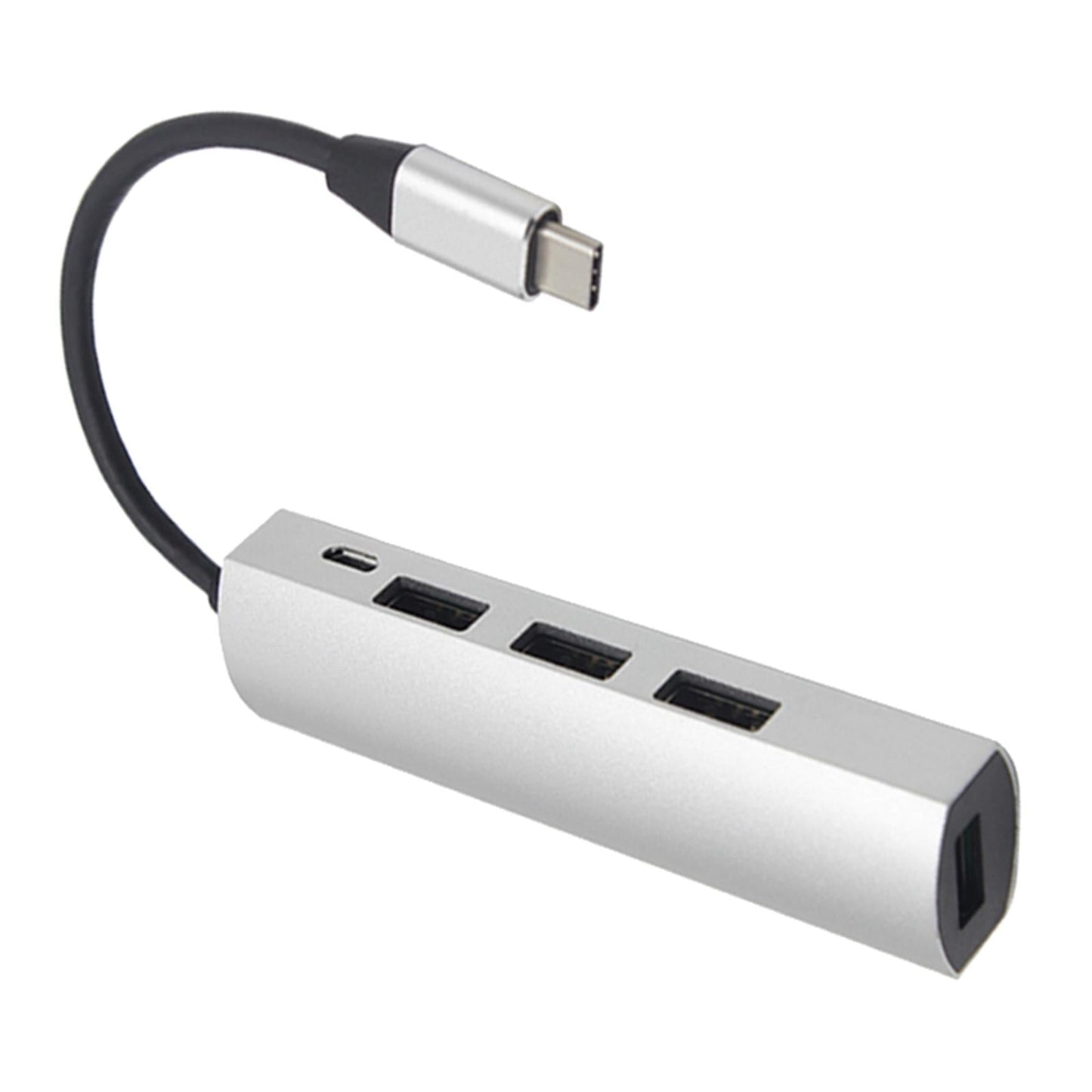 USB Type-C Hub Connectors USB 3.0 2.0 Adapter Cable for MacBook Silver