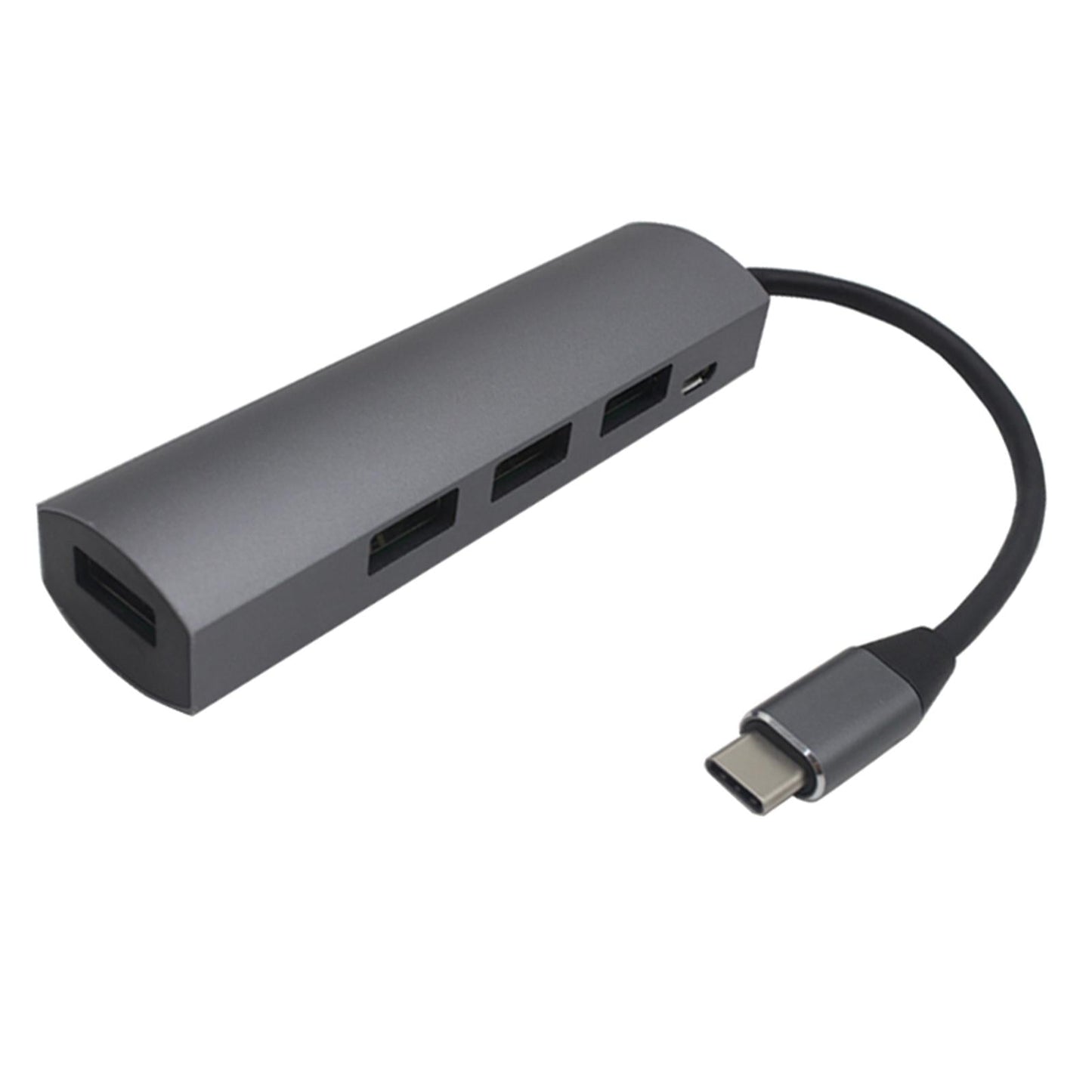 USB Type-C Hub Connectors USB 3.0 2.0 Adapter Cable for MacBook Grey