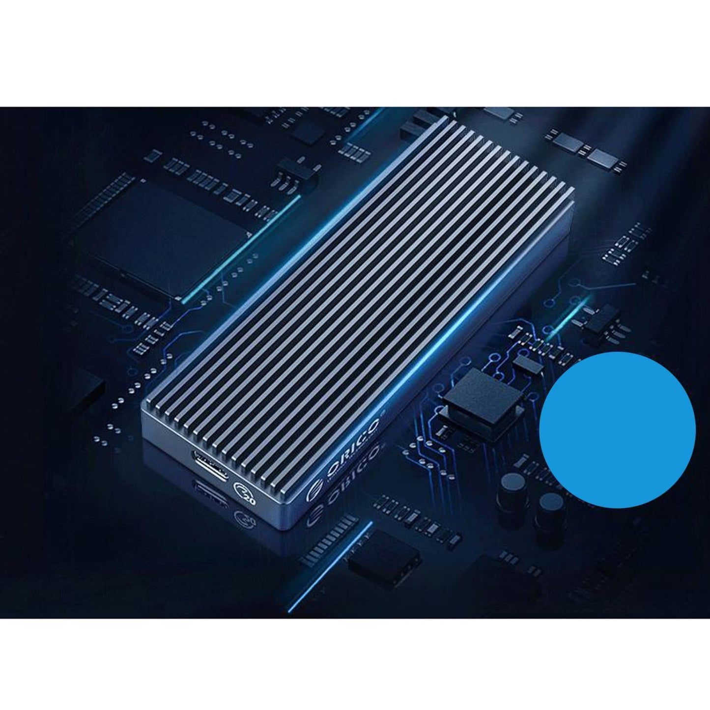High Speed USB 3.2 M.2 NVME SSD Enclosure Adapter