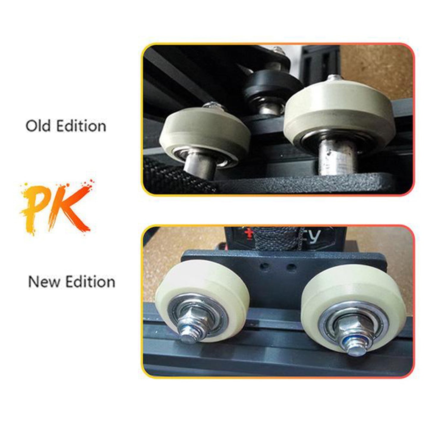 3D Printer Pulley Wheels with Bearings Gear for CR-10/10S 13 Pieces
