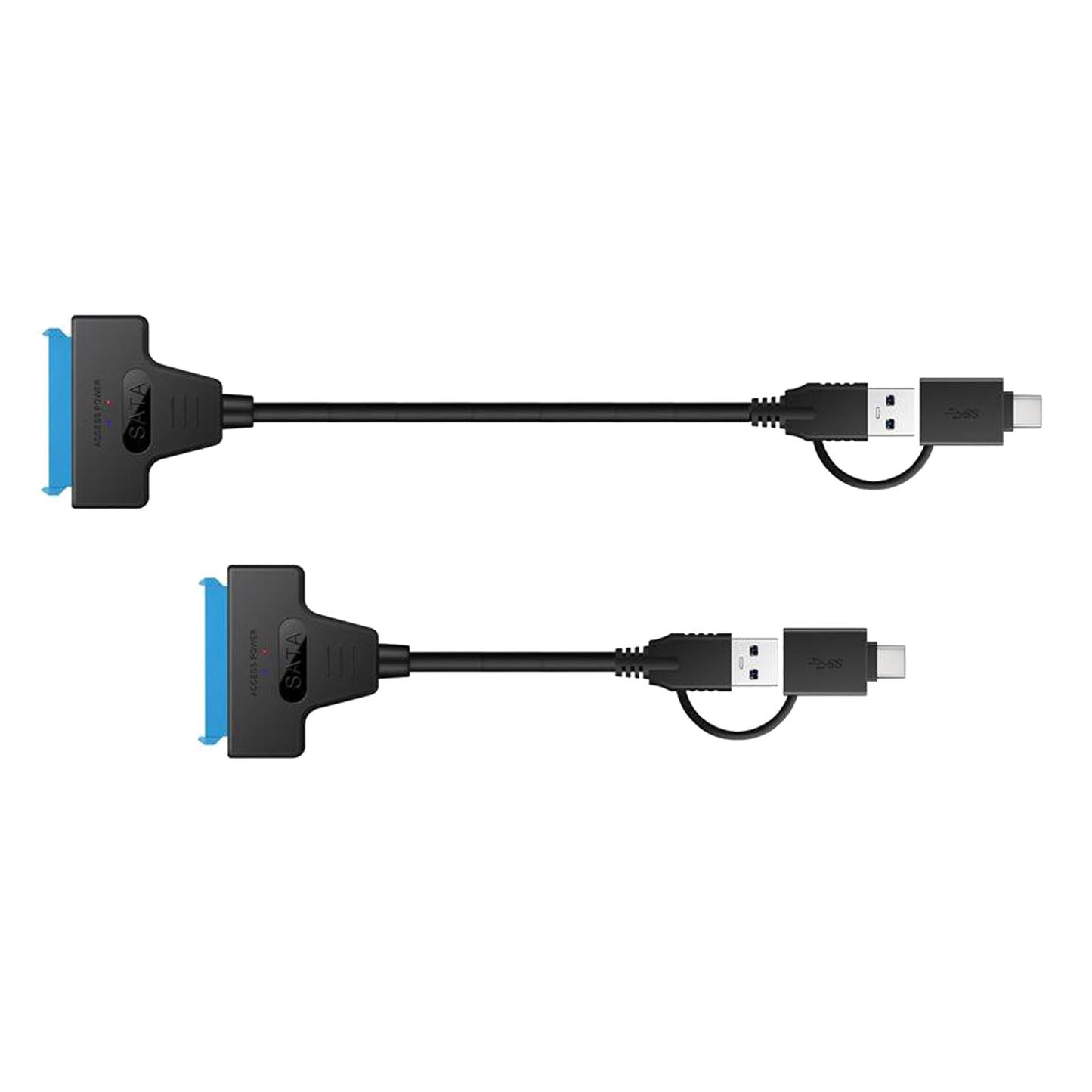 USB 3.0 to 2.5 SATA 22-Pin Hard Drive Adapter Cable Support UASP 20cm"