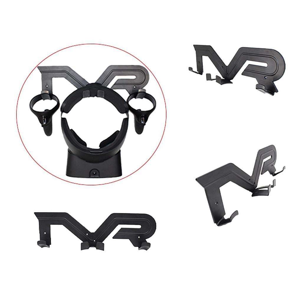 VR Wall Mount Storage Stand Bracket Controller Holder for  Black