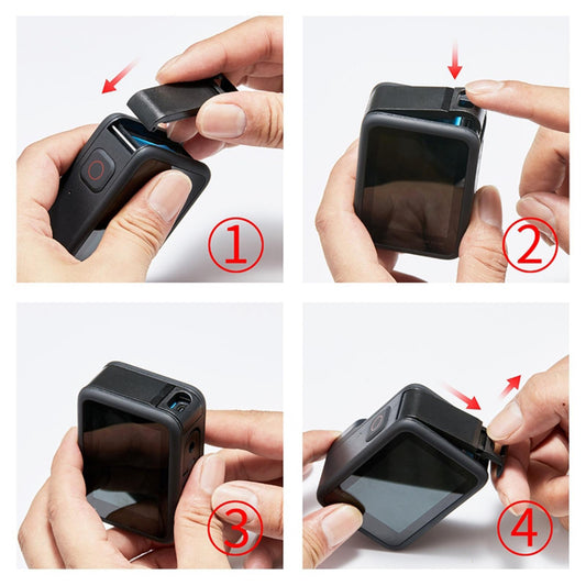 Durable Replacement Side Interface Cover Dustproof for GoPro HERO9 Black