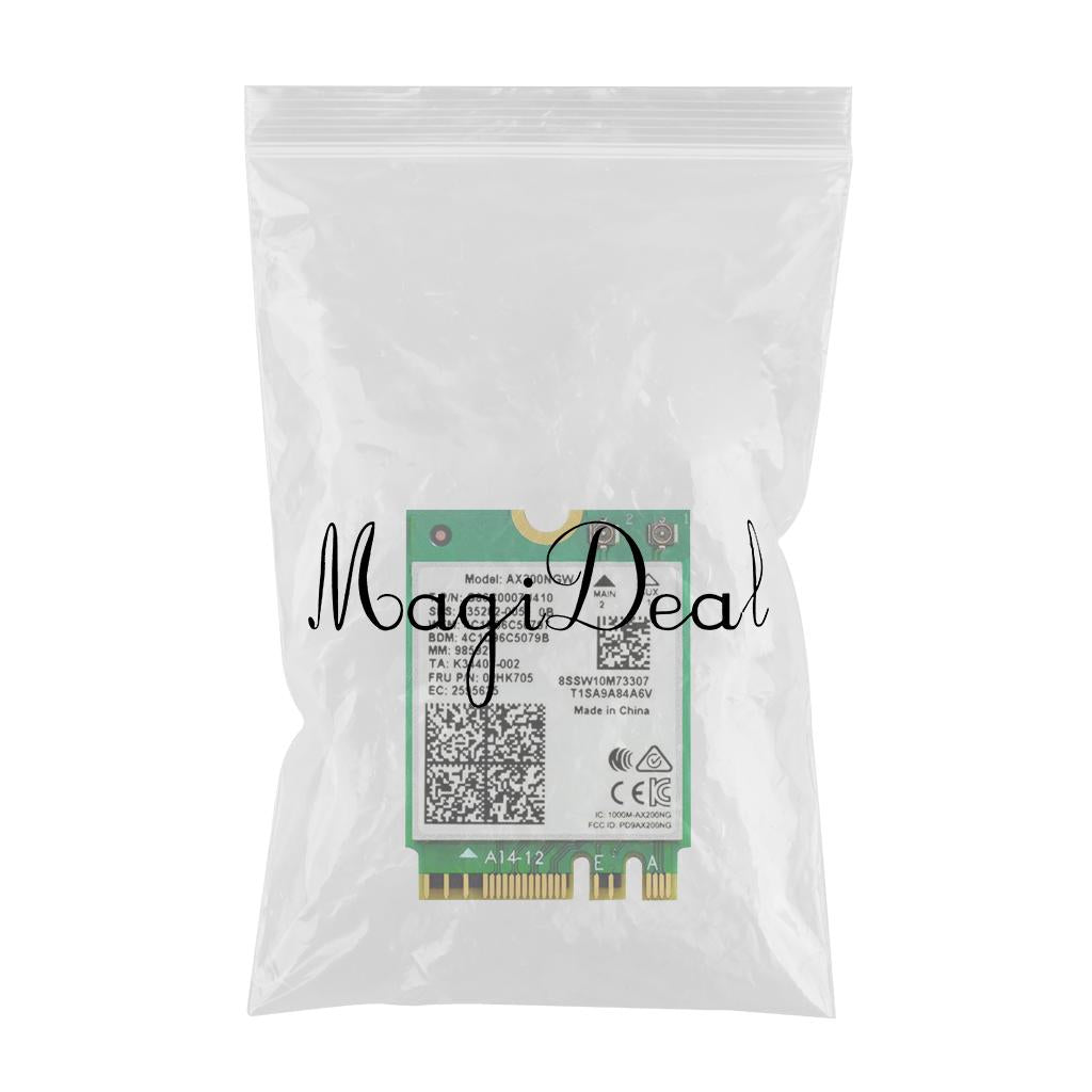 Wireless Card Adapter Intel AX200NGW Dual Band Wi-Fi Card 802.11ax Desktop