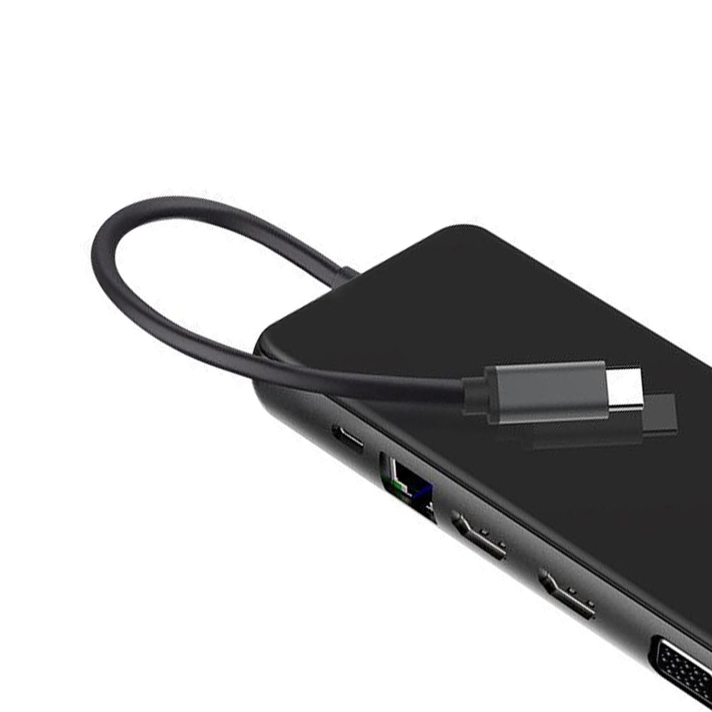 Durable 12-in-1 USB 3.0 C Hub HDMI Adapter Docking Station Super Speed