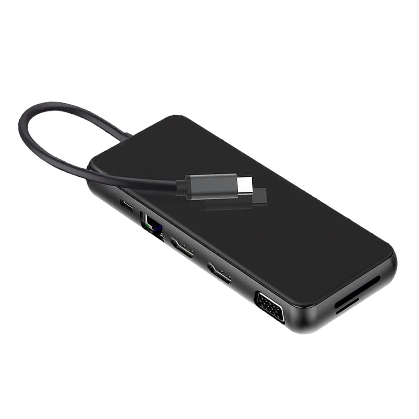 Durable 12-in-1 USB 3.0 C Hub HDMI Adapter Docking Station Super Speed