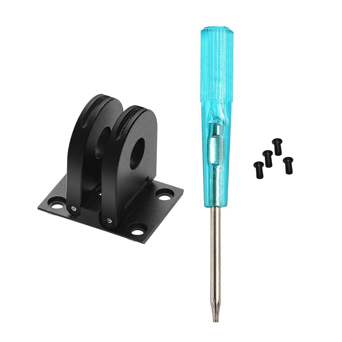 Folding Fingers Metal Dual Twin Mount Adapter with Screws for GoPro HERO 9 8
