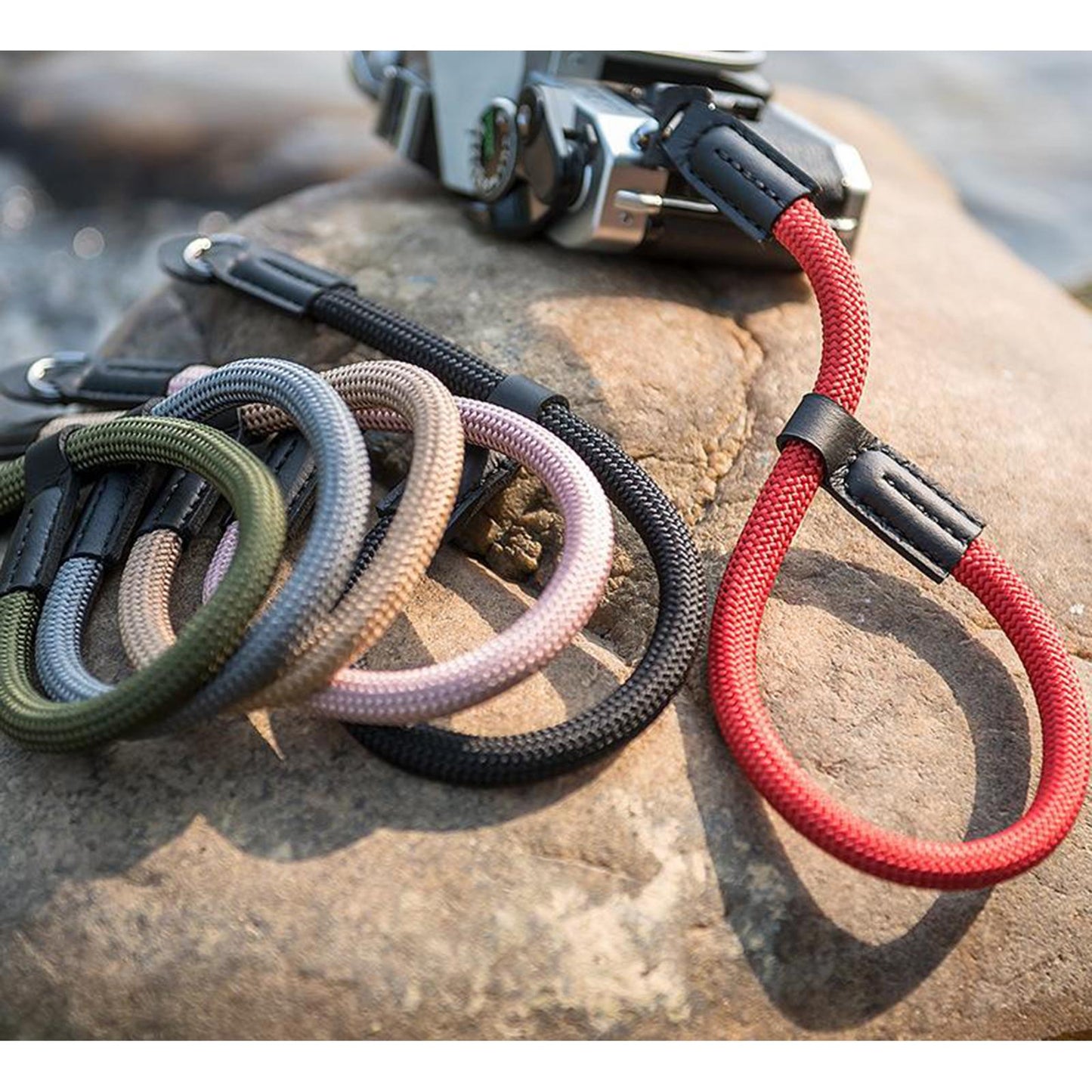 Camera Wrist Strap Fits FUJIFILM- X-pro 3 / X-Pro 2 / X100V / X100F / X-T4 Red