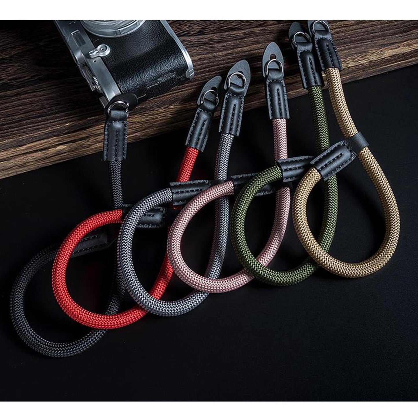 Camera Wrist Strap Fits FUJIFILM- X-pro 3 / X-Pro 2 / X100V / X100F / X-T4 Red