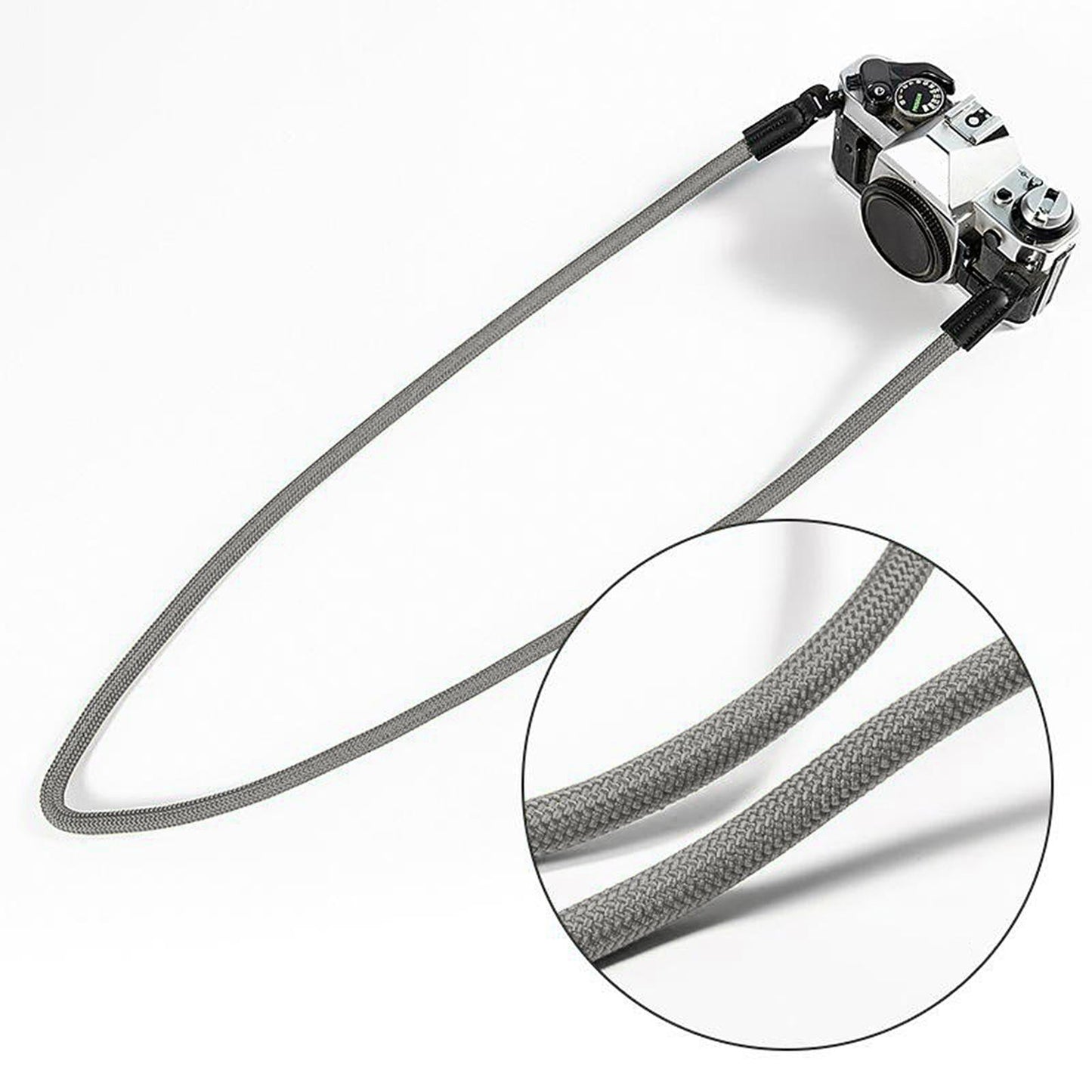 Portable Camera Neck Shoulder Strap Fits NIKON Z7 / Z6 / J5 / J4 DSLR Camera Gray