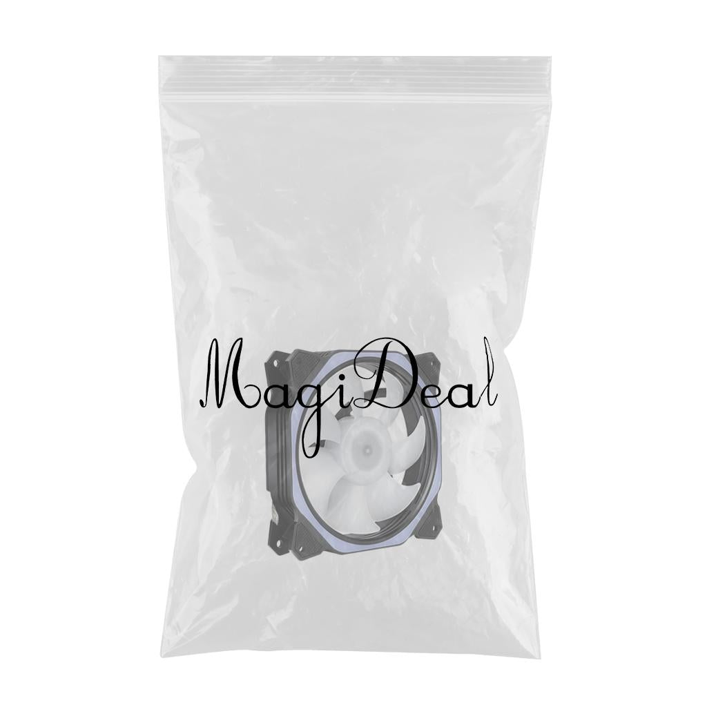 Computer Quiet PC Case Fan Sealed Bearing Adjustable Speed for Desktop Case Set D