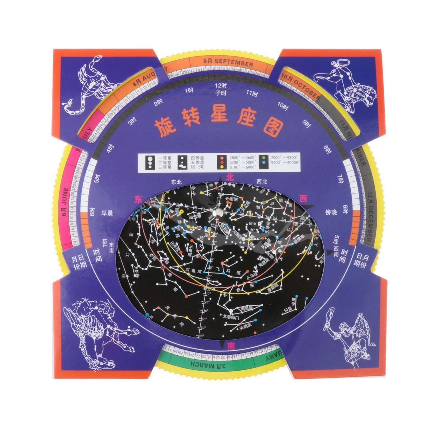 70mm Aperture Travel Scope Refractor Telescope Nebula map for Kids Beginners Type E