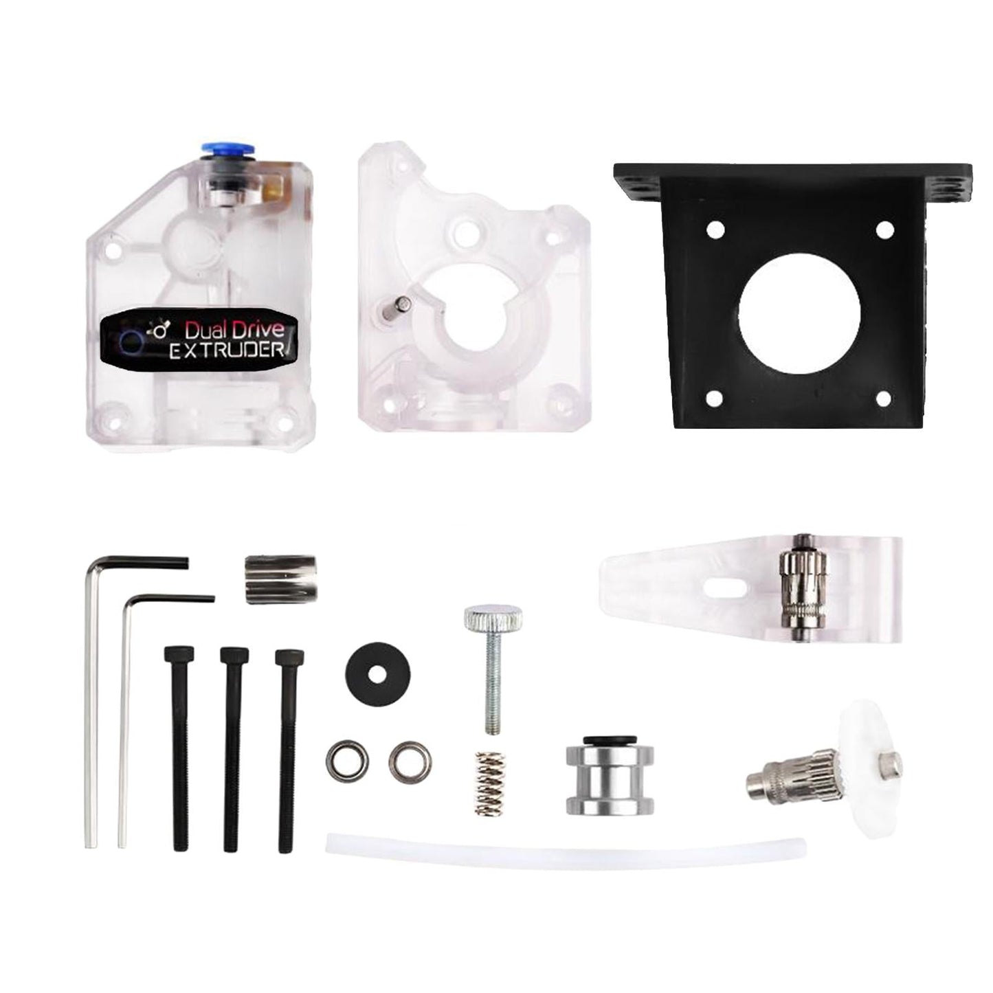Dual Gear Metal BMG Extruder Set For CR10 Ender 3 Prusa I3 3D Printer Parts