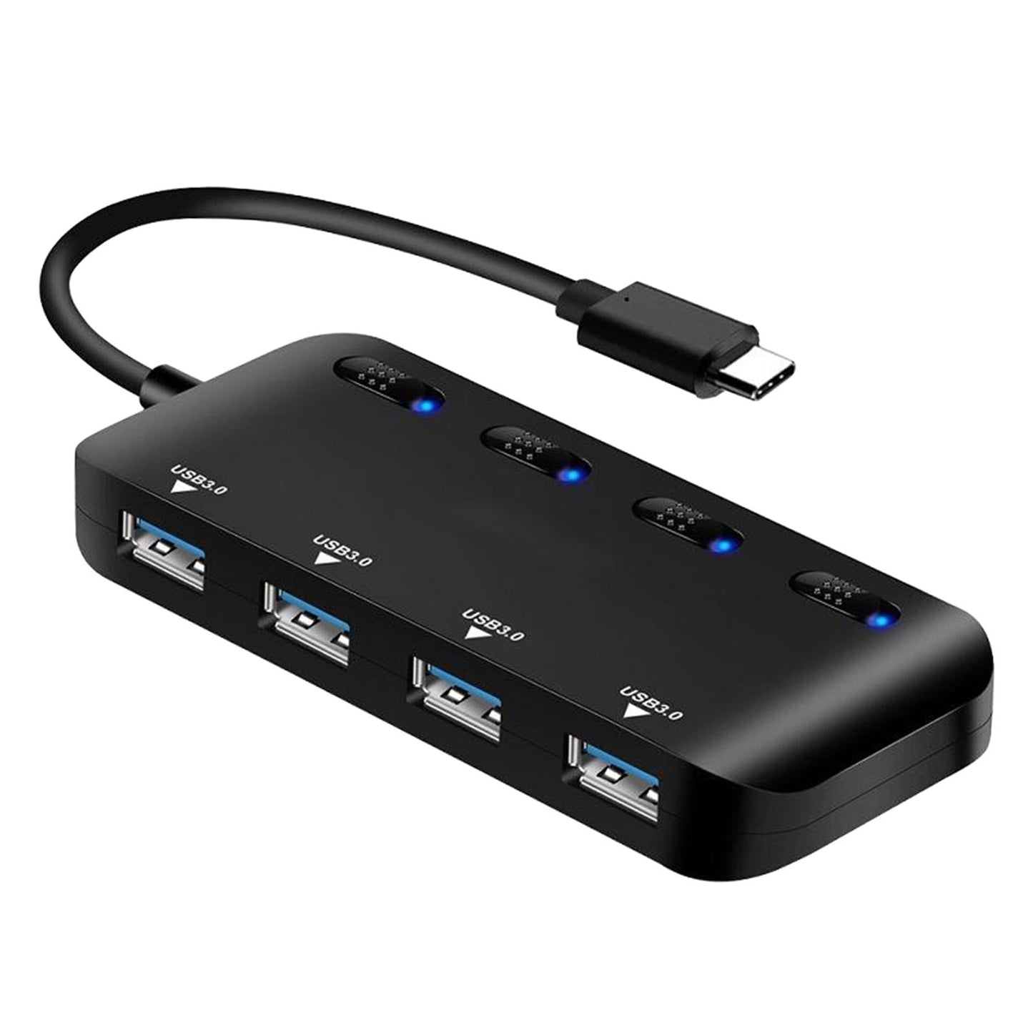 USB 3.0 Hub Connectors USB Adapter Expansion Splitter Converter Type C Hub