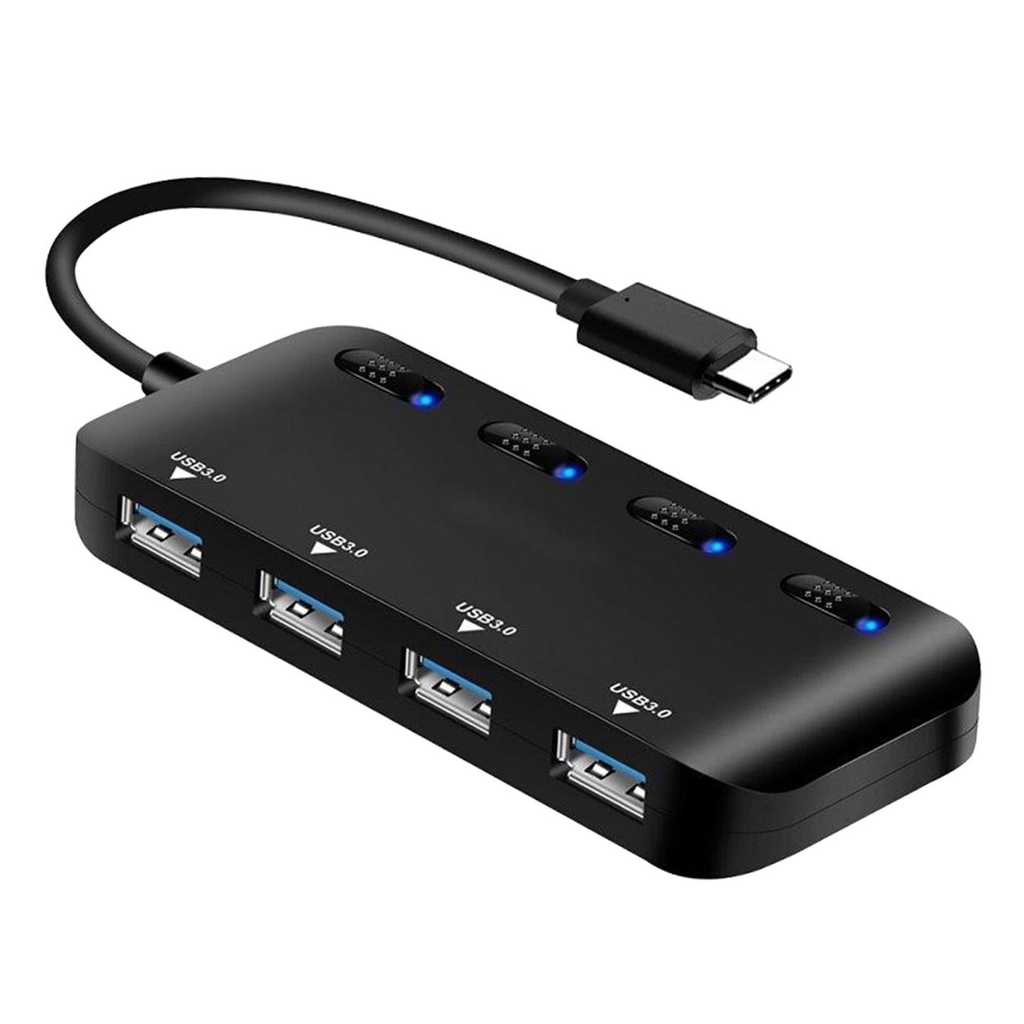 USB 3.0 Hub Connectors USB Adapter Expansion Splitter Converter Type C Hub