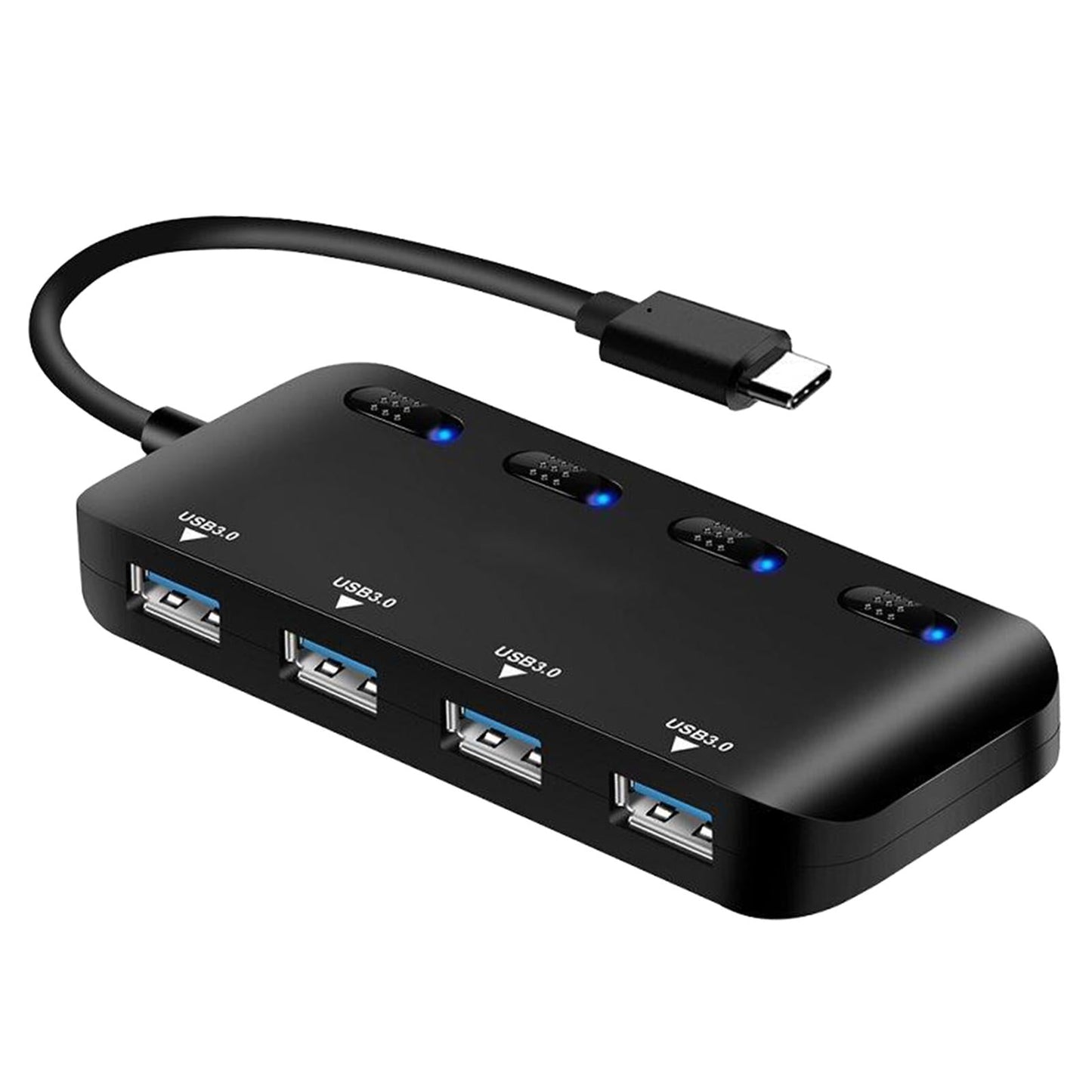 USB 3.0 Hub Connectors USB Adapter Expansion Splitter Converter Type C Hub