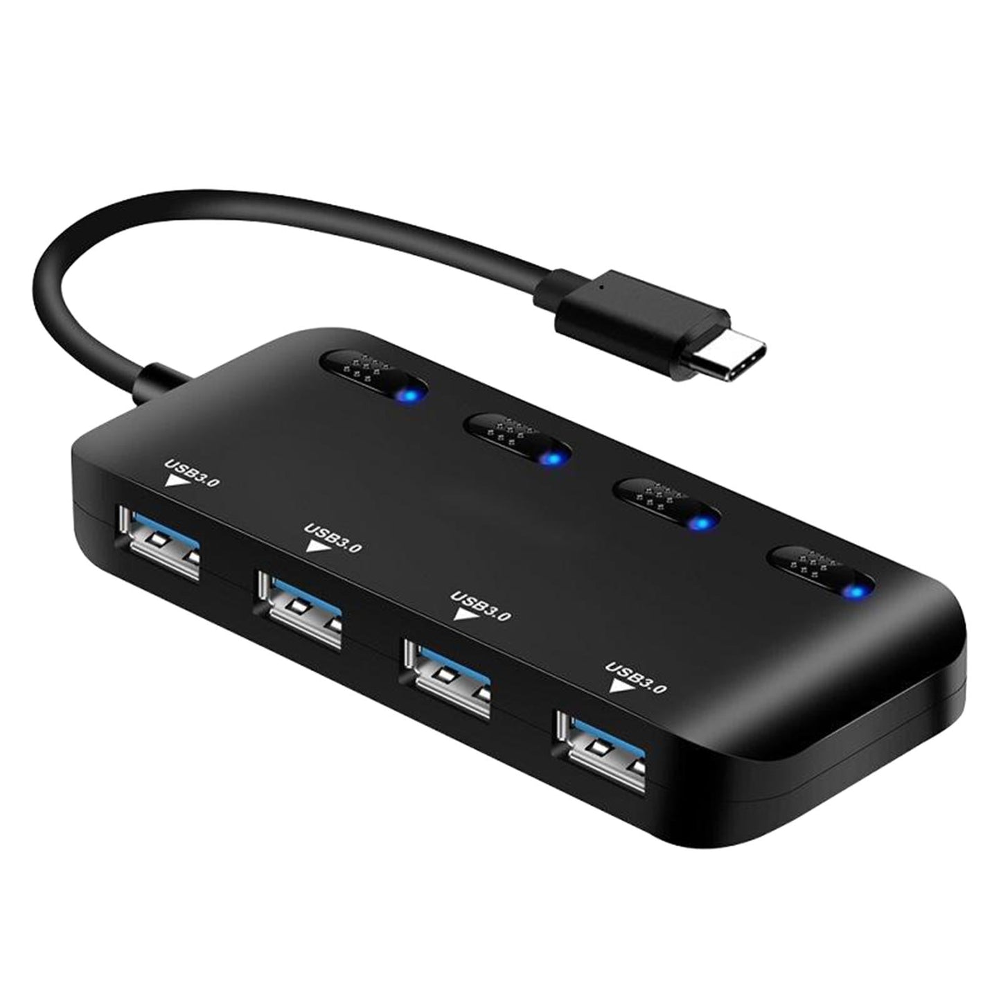 USB 3.0 Hub Connectors USB Adapter Expansion Splitter Converter Type C Hub