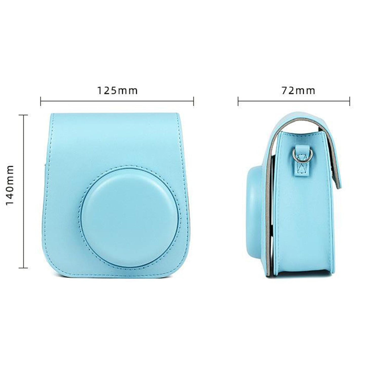 Camera Case Bag Cover for Fujifilm Instax Mini 11 Instant Camera Grey