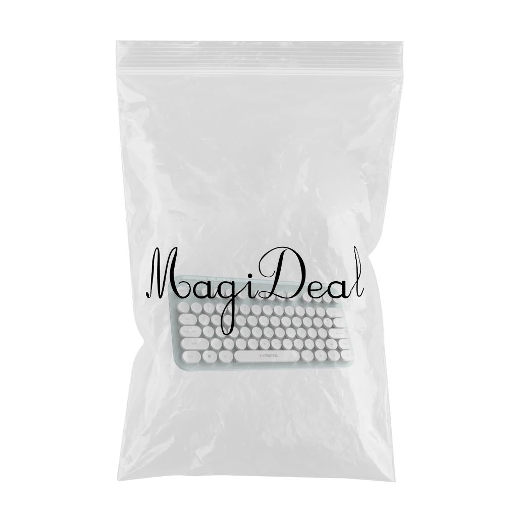 Portable Mini Multifunction 2.4G Wireless Bluetooth Keyboard for Laptop blue