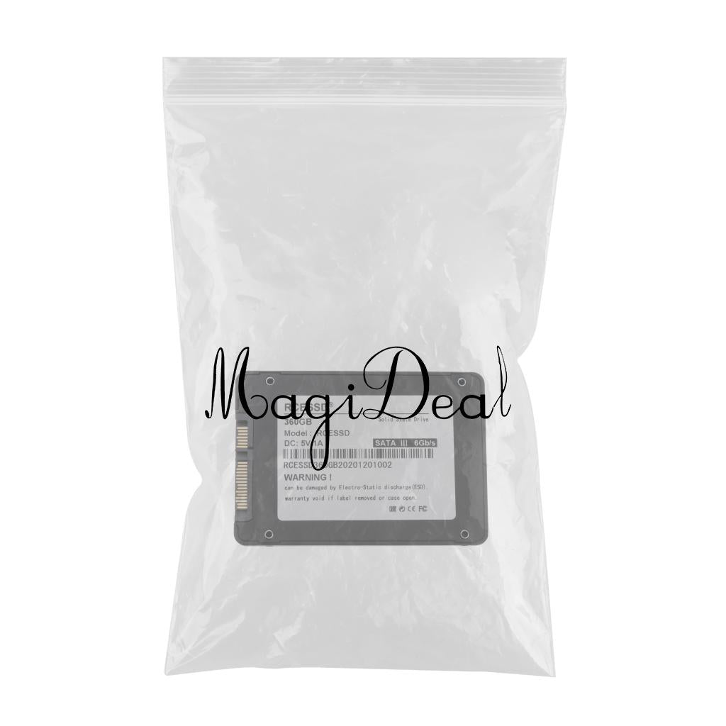 SSD SATA 3 2.5 7mm Internal Solid State Drive for Desktop Laptop PC 360GB"