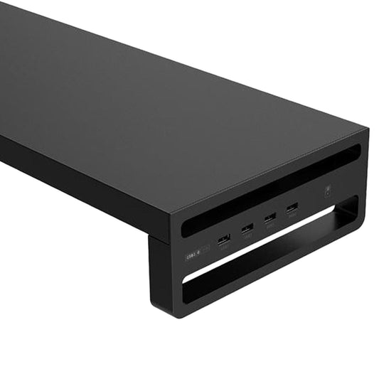 Metal Computer Monitor Stand Computer Riser Support Office Organizers Sturdy