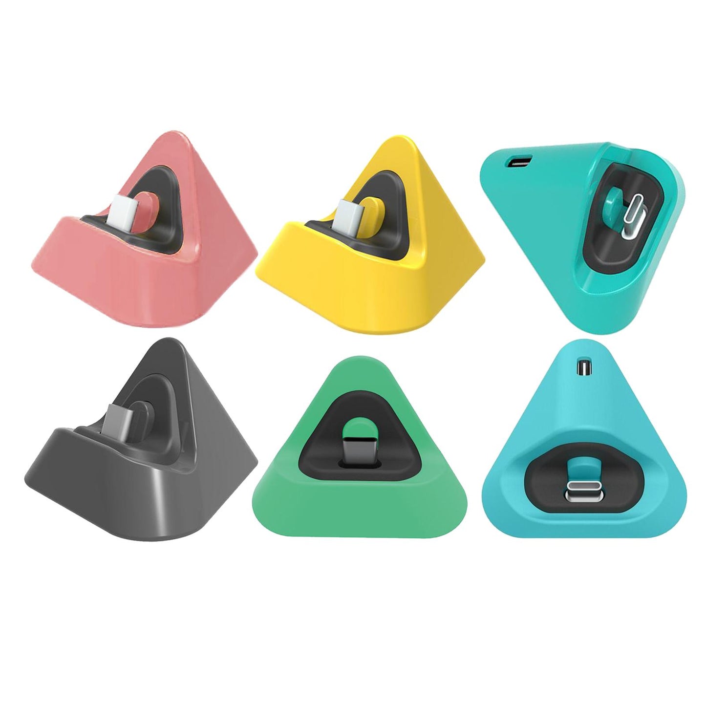 Portable Fast Charging Dock Cradle Holder For Nintendo Switch Lite Pink