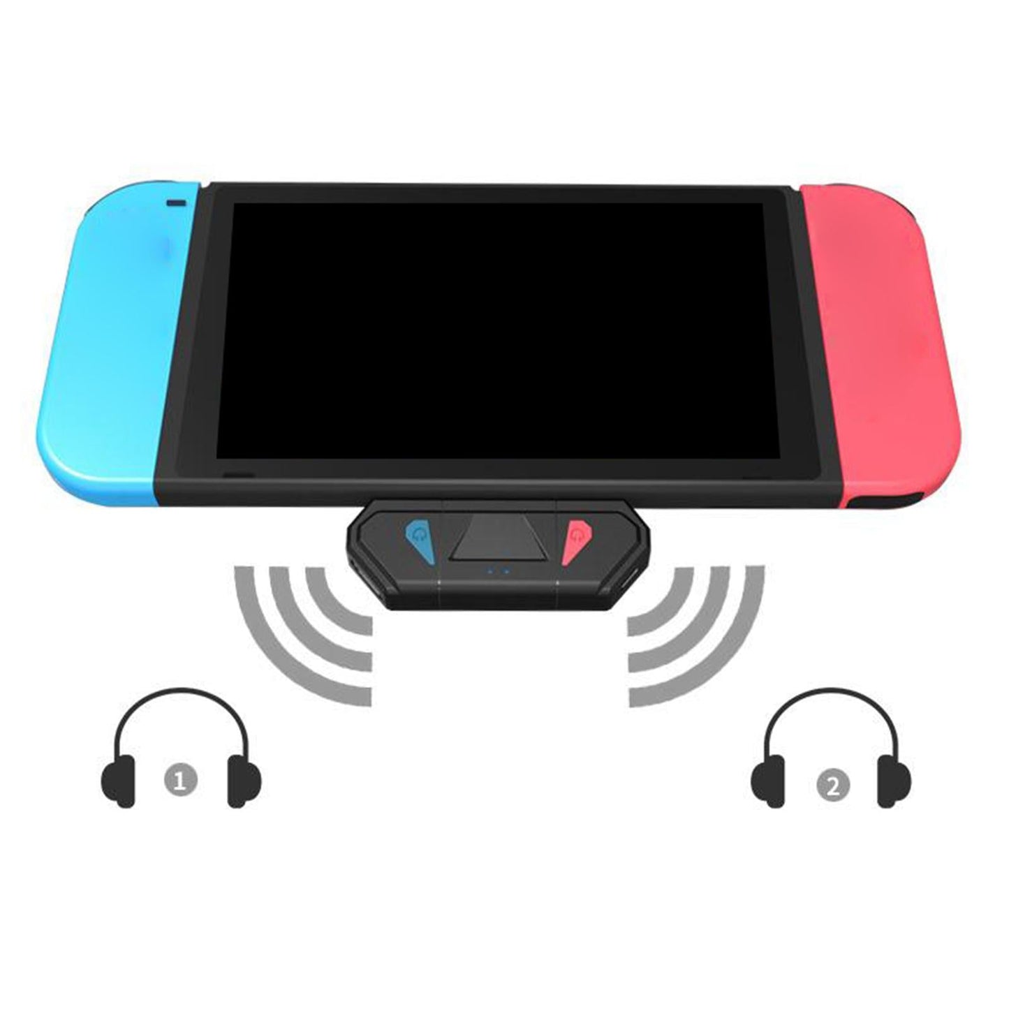 Multifunction Low Latency Bluetooth Adapter for Nintendo Switch Accessories