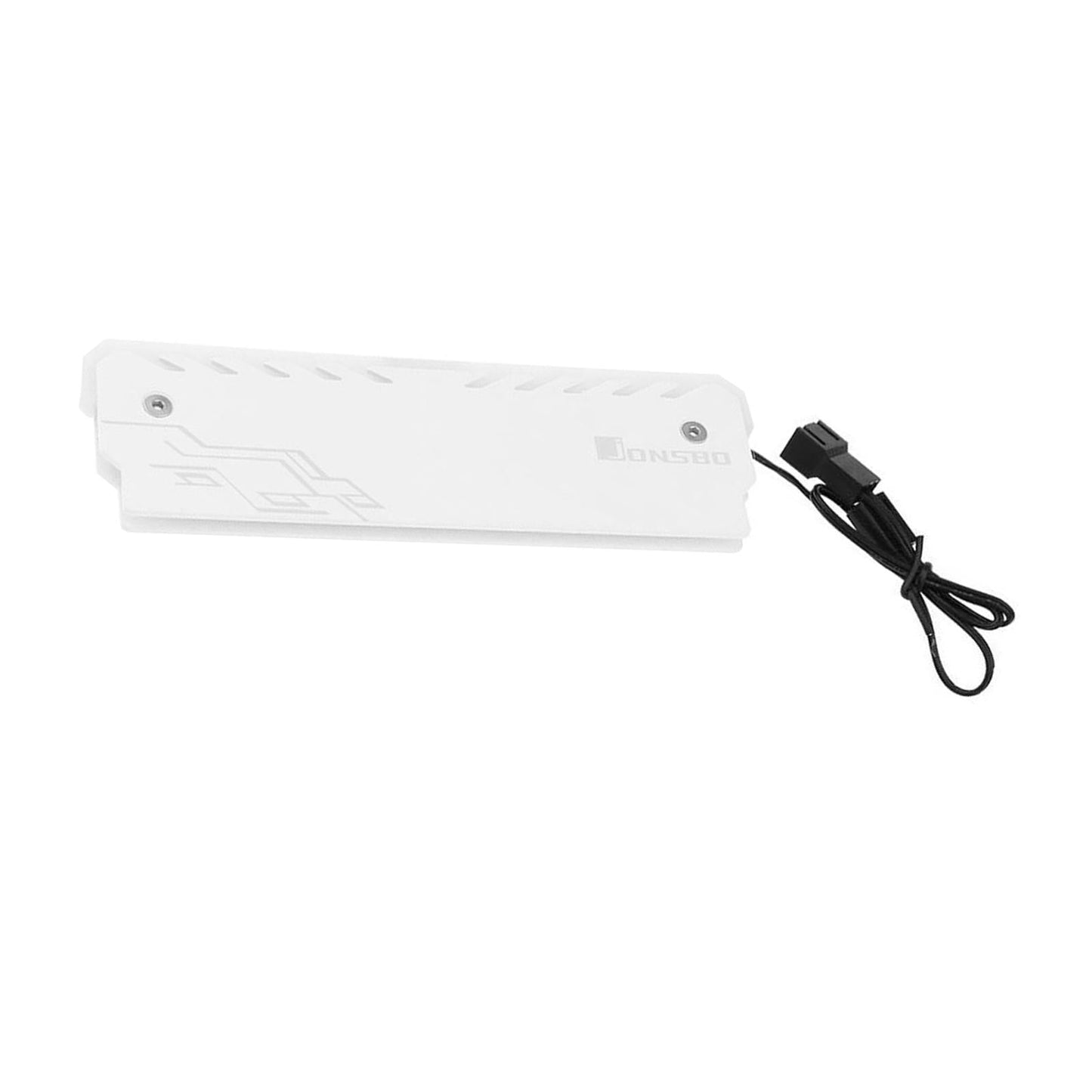 Cooling Vest 3Pin Memory RAM Cooler Radiator Anodizing Process for PC Game White