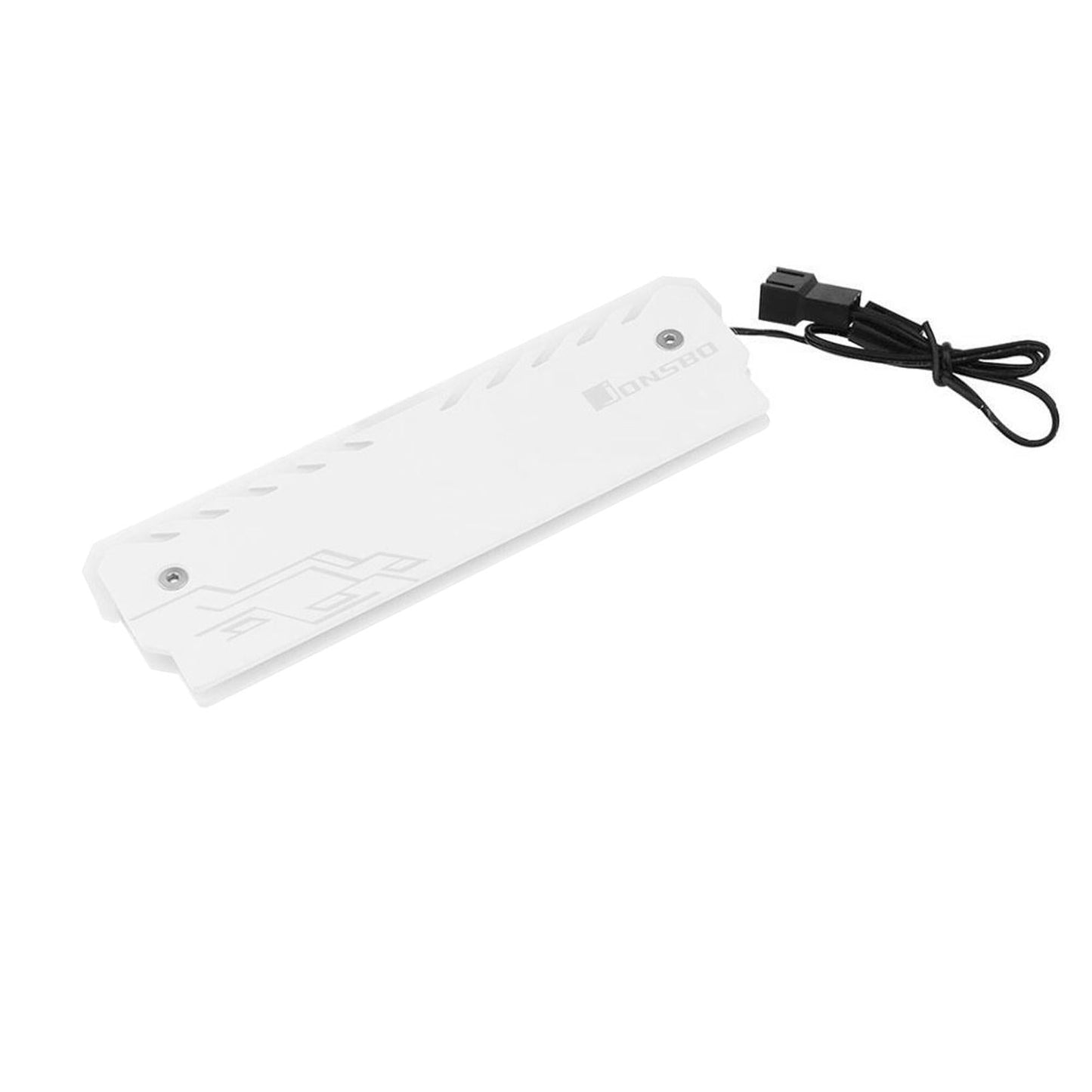 Cooling Vest 3Pin Memory RAM Cooler Radiator Anodizing Process for PC Game White