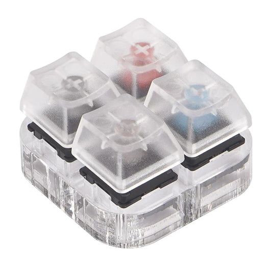 4 Keys Mechanical Keyboard Switches Tester Keycap Testing Tool for Cherry MX