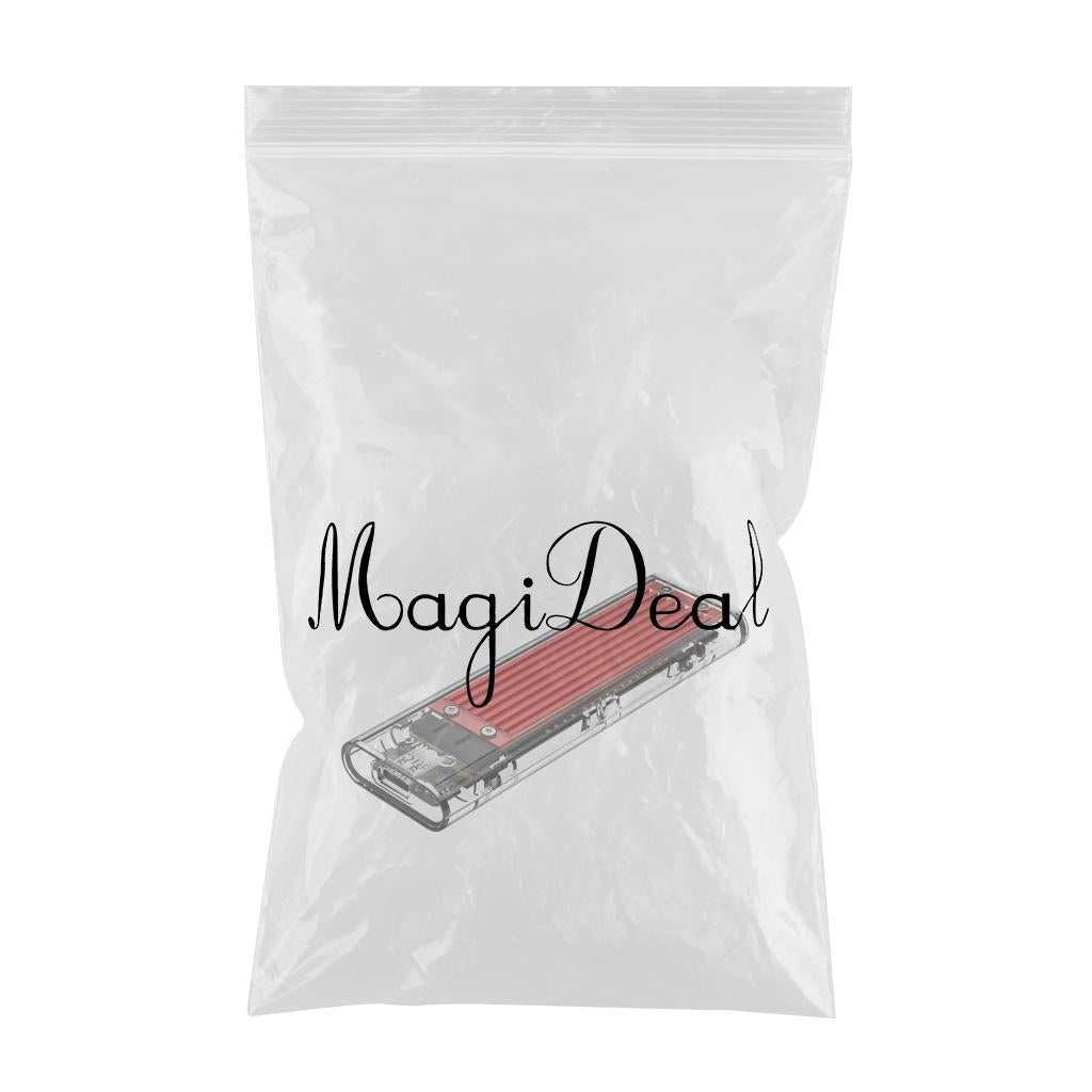 ORICO M.2 to USB Type-C SSD Enclosure Case Adapter 10Gbps UASP Red