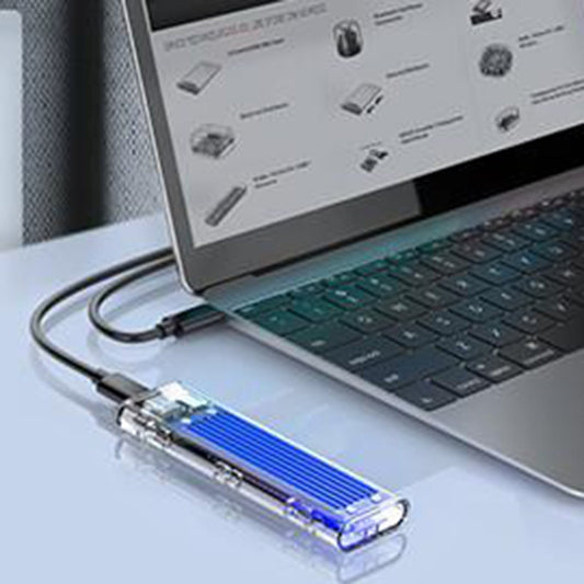 ORICO M.2 to USB Type-C SSD Enclosure Case Adapter 10Gbps UASP Blue