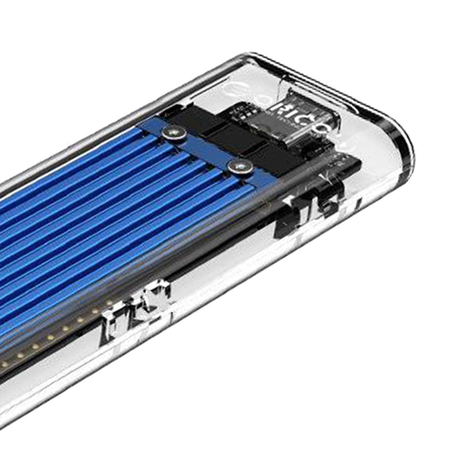 ORICO M.2 to USB Type-C SSD Enclosure Case Adapter 10Gbps UASP Blue