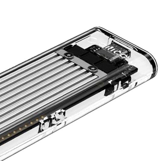 ORICO M.2 to USB Type-C SSD Enclosure Case Adapter 10Gbps UASP Silver