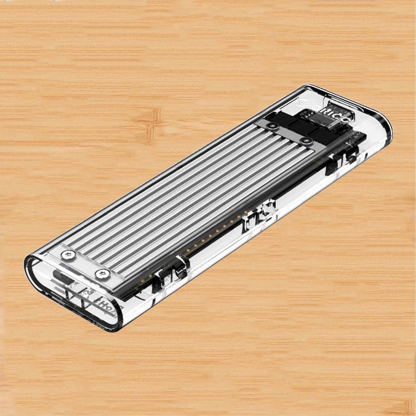 ORICO M.2 to USB Type-C SSD Enclosure Case Adapter 10Gbps UASP Silver