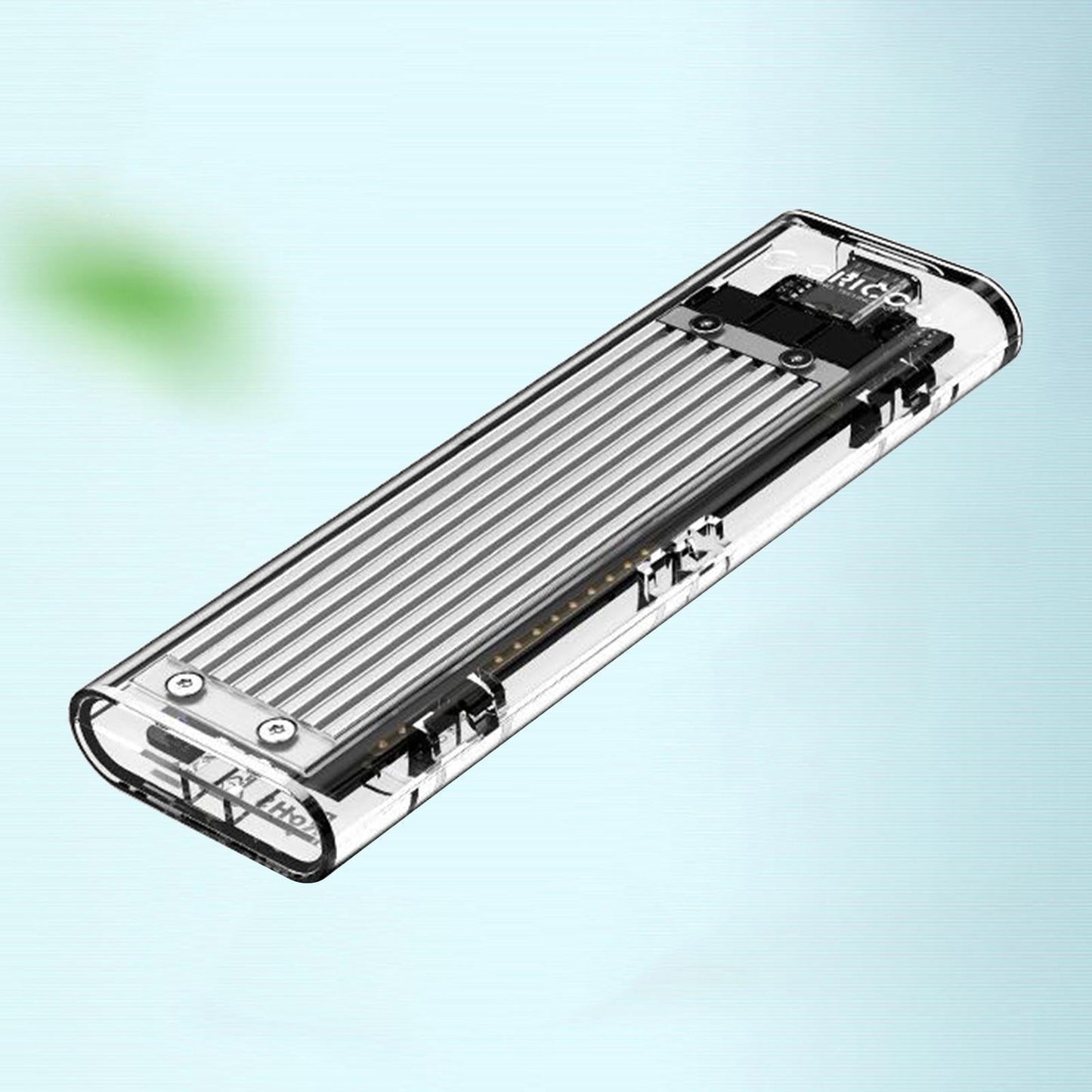 ORICO M.2 to USB Type-C SSD Enclosure Case Adapter 10Gbps UASP Silver