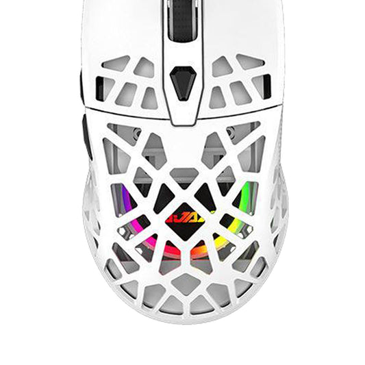 Ultralight RGB Gaming Mouse Wired Honeycomb Design for Computer White