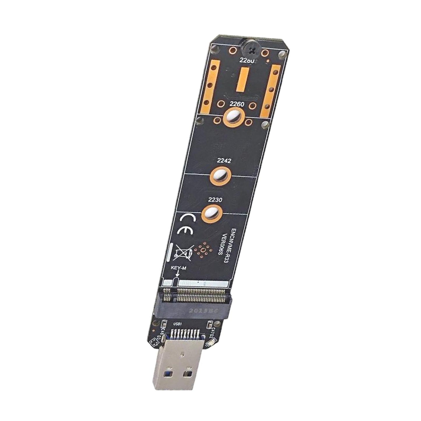 USB 3.1 Converter Card Reader Adapter Board for NVME SATA Dual Protocol M.2