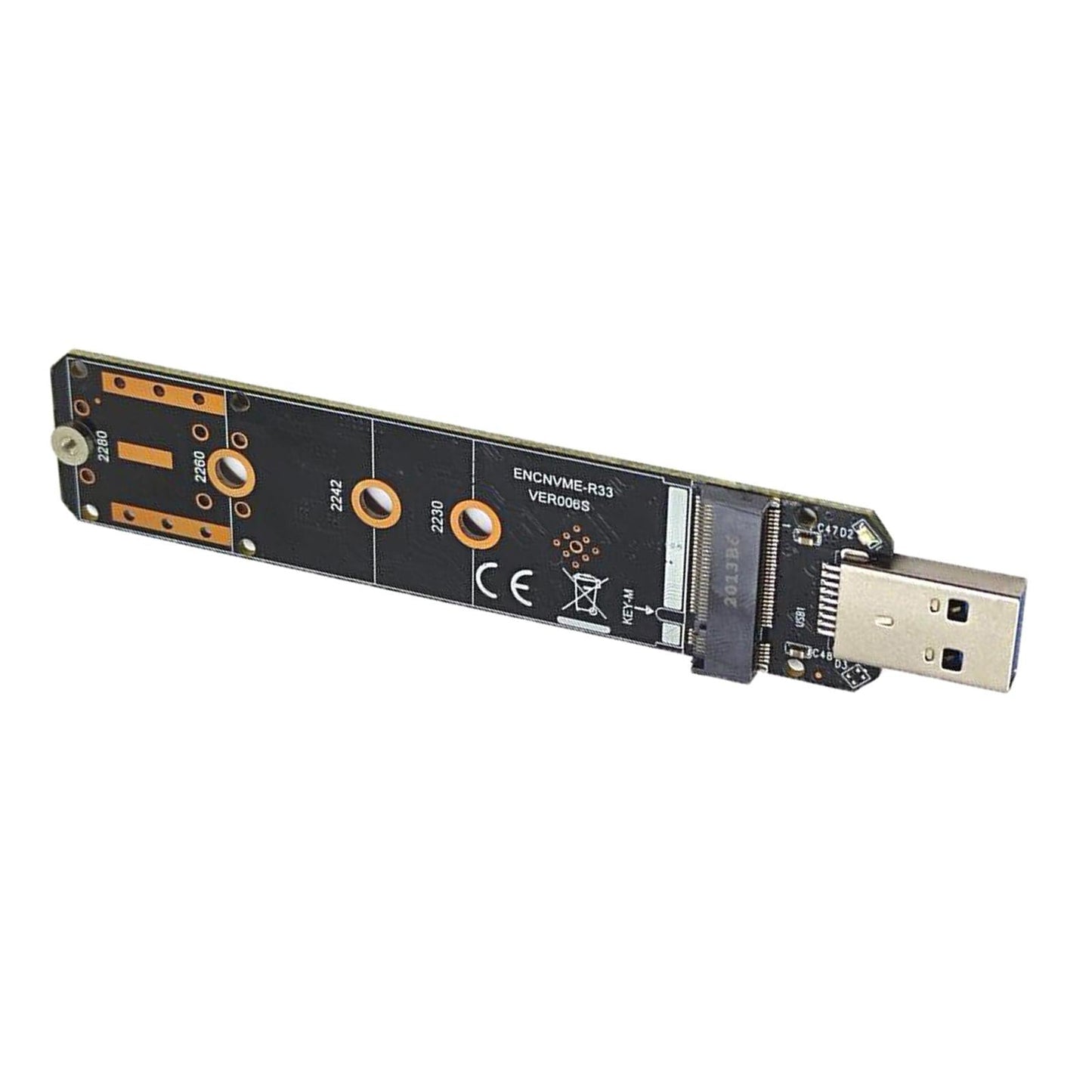 USB 3.1 Converter Card Reader Adapter Board for NVME SATA Dual Protocol M.2