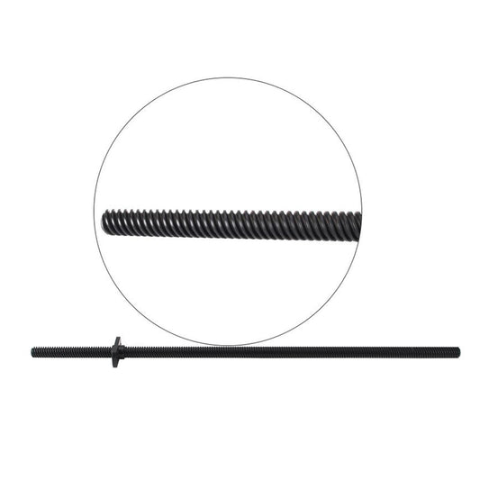 Black 20.7 inch T8 PTFE Lead Screw 2mm/8mm for CR10 Ender3 V2 3D Printer