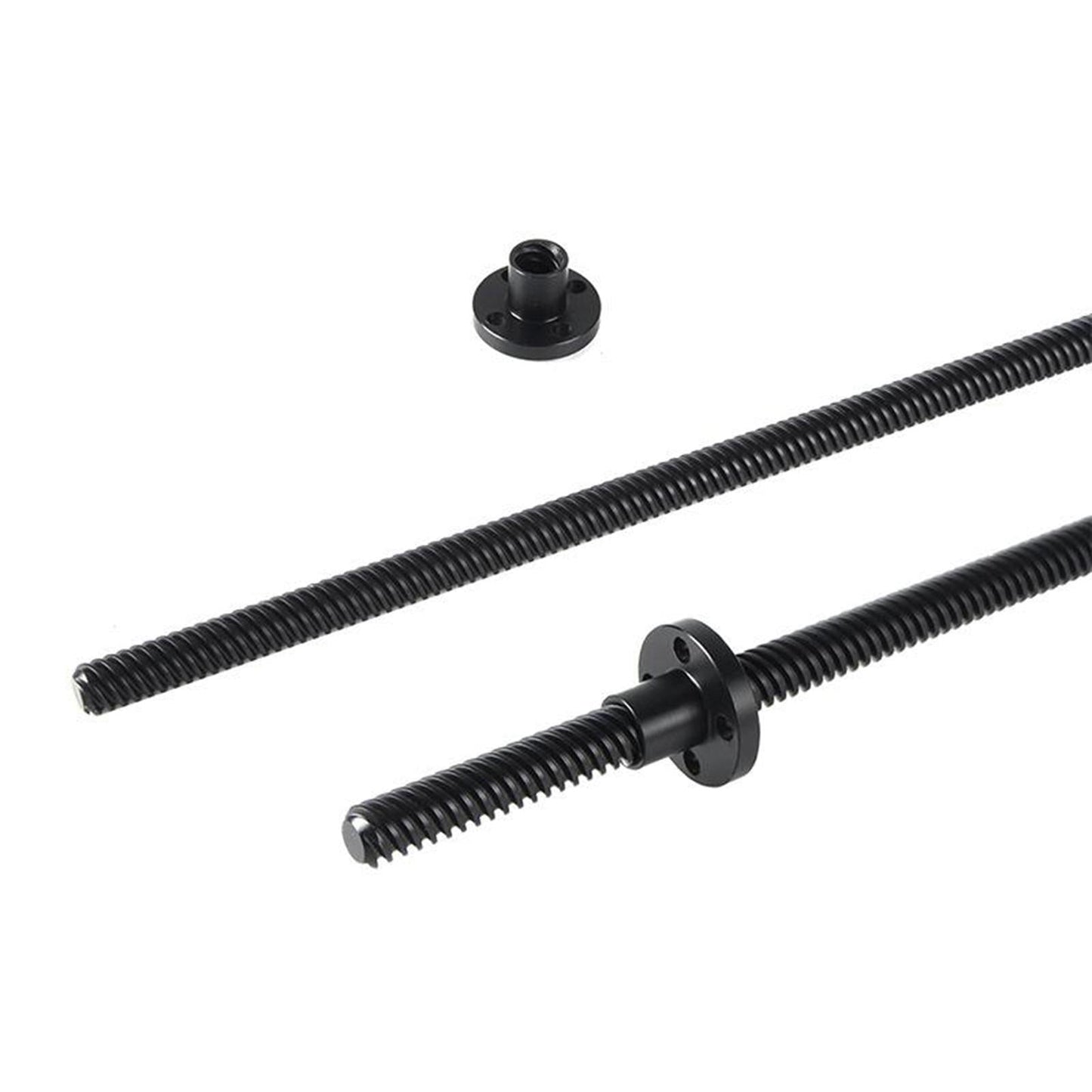 Black 20.7 inch T8 PTFE Lead Screw 2mm/8mm for CR10 Ender3 V2 3D Printer