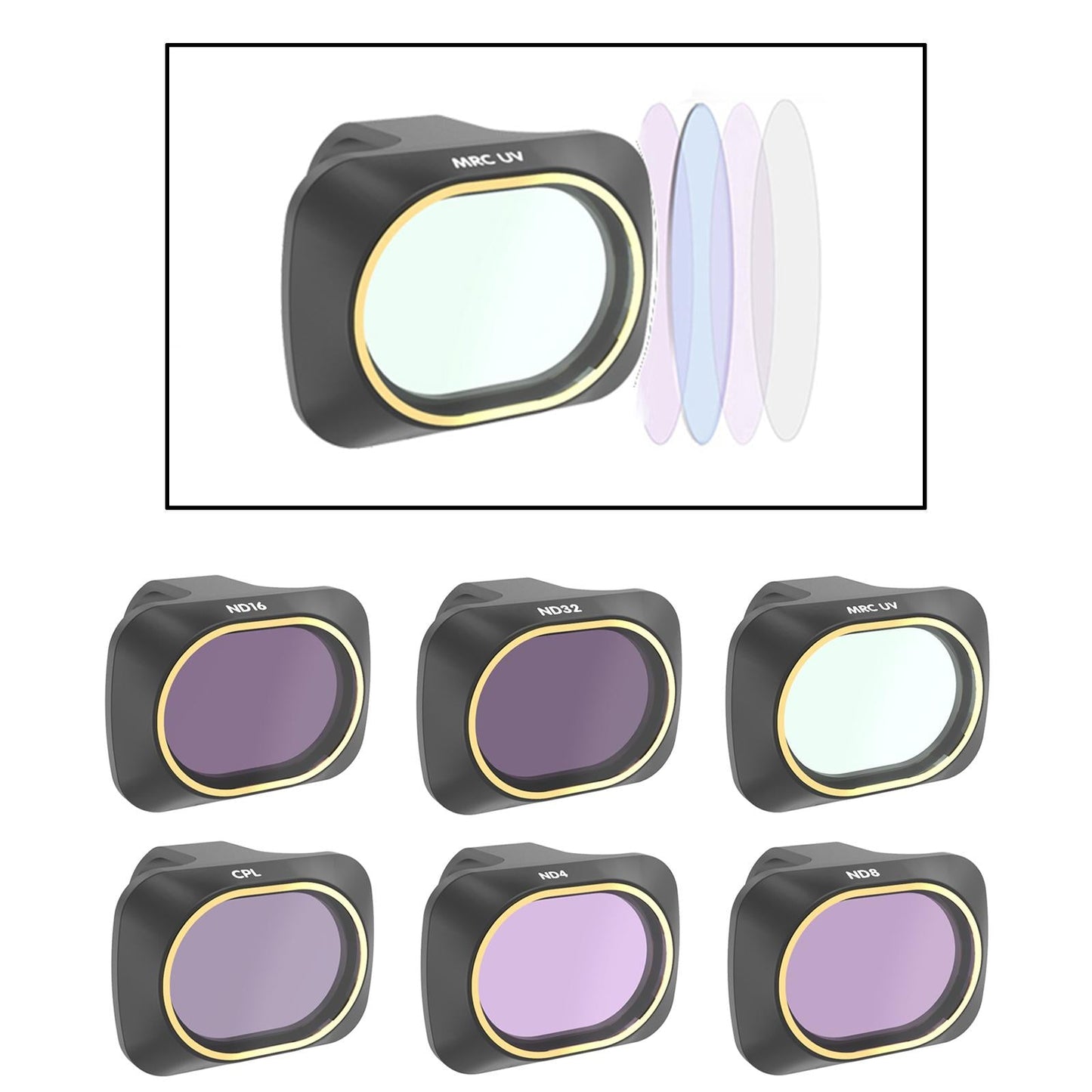 High Quality CPL/ND Lens Filter Fit for Mavic Mini Drone Accessories UV