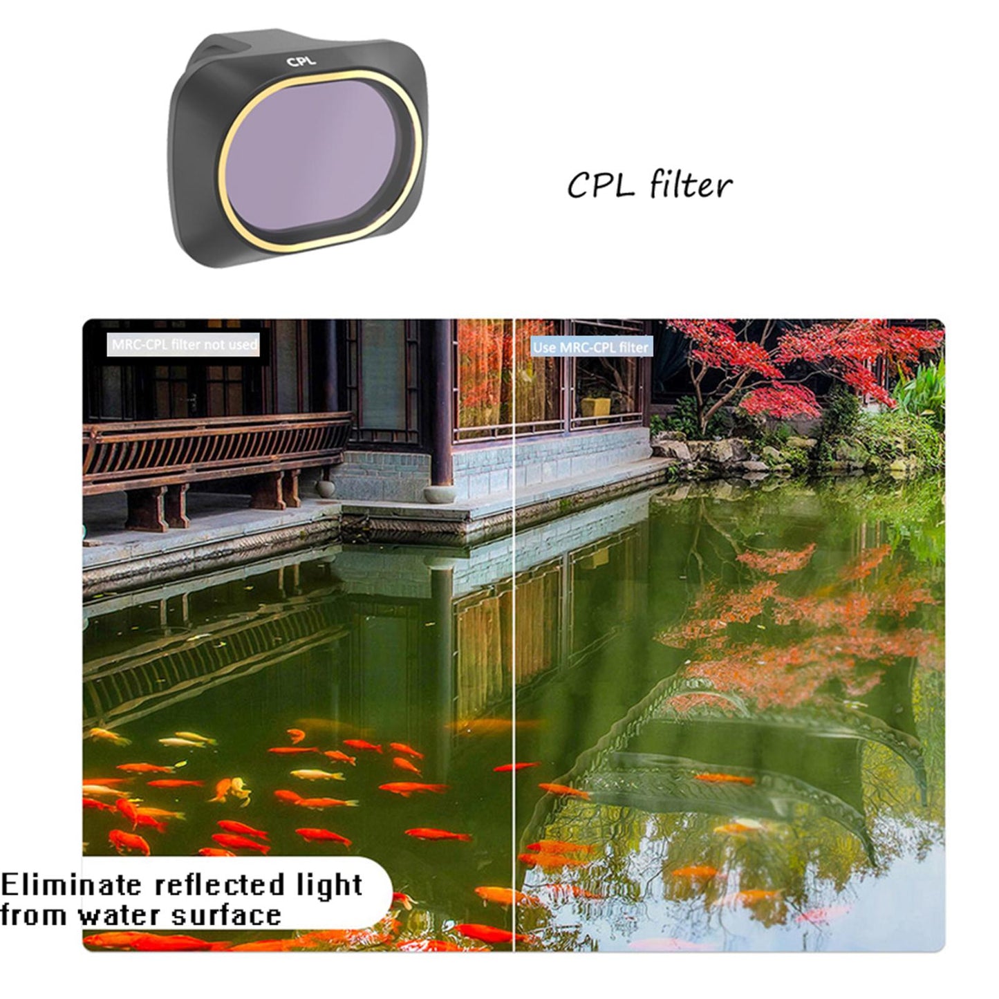 High Quality CPL/ND Lens Filter Fit for Mavic Mini Drone Accessories CPL