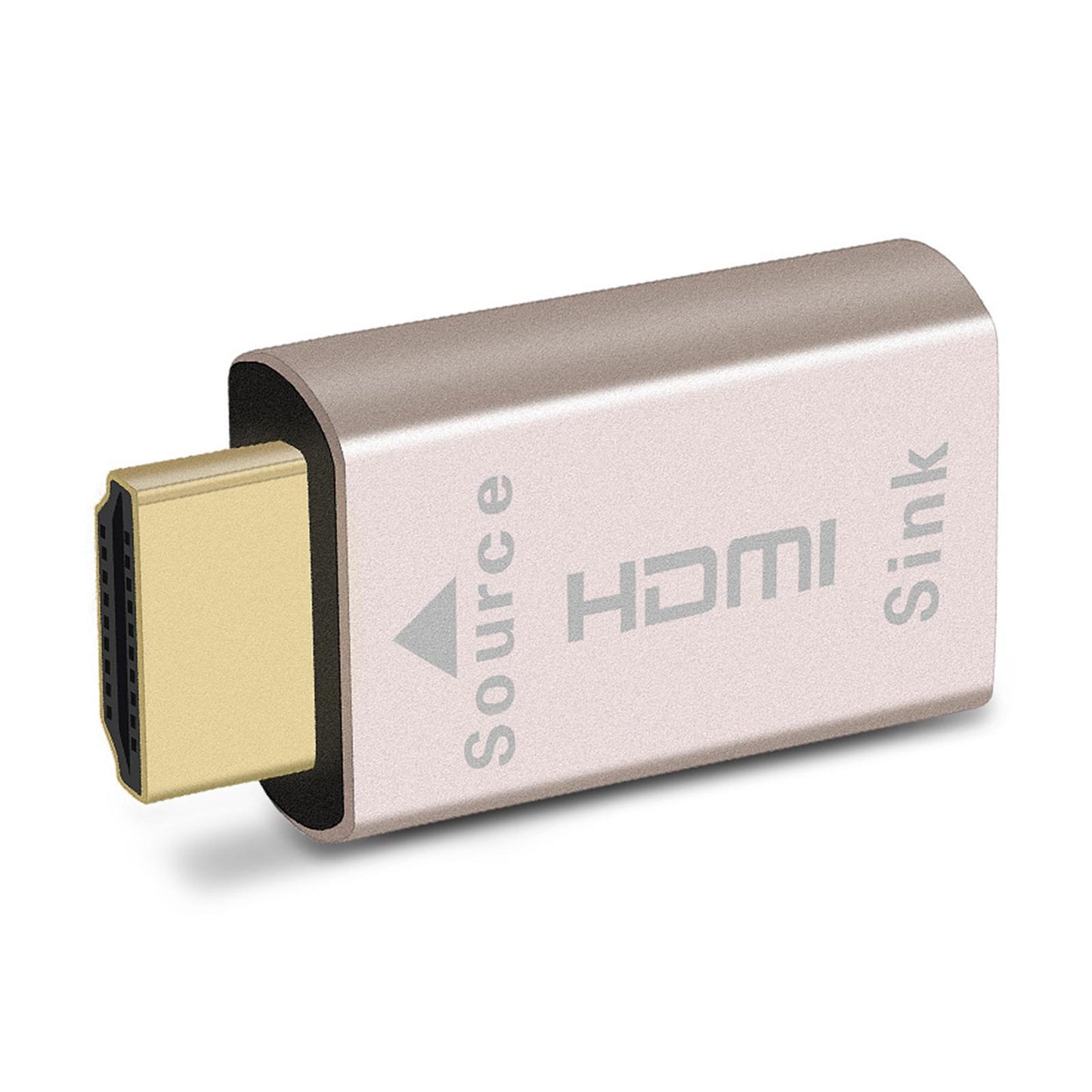 2 in 1 HDMI DDC EDID Dummy Plug 60Hz VGA Virtual Display Adapter Lock Plate