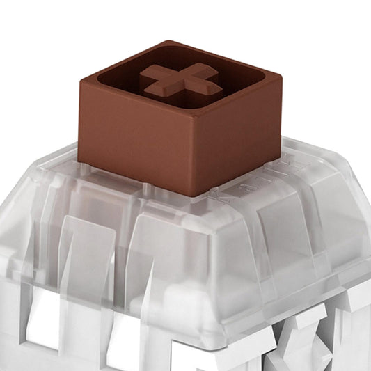 Box Switches for Mechanical Gaming Keyboards Water Resistant  brown