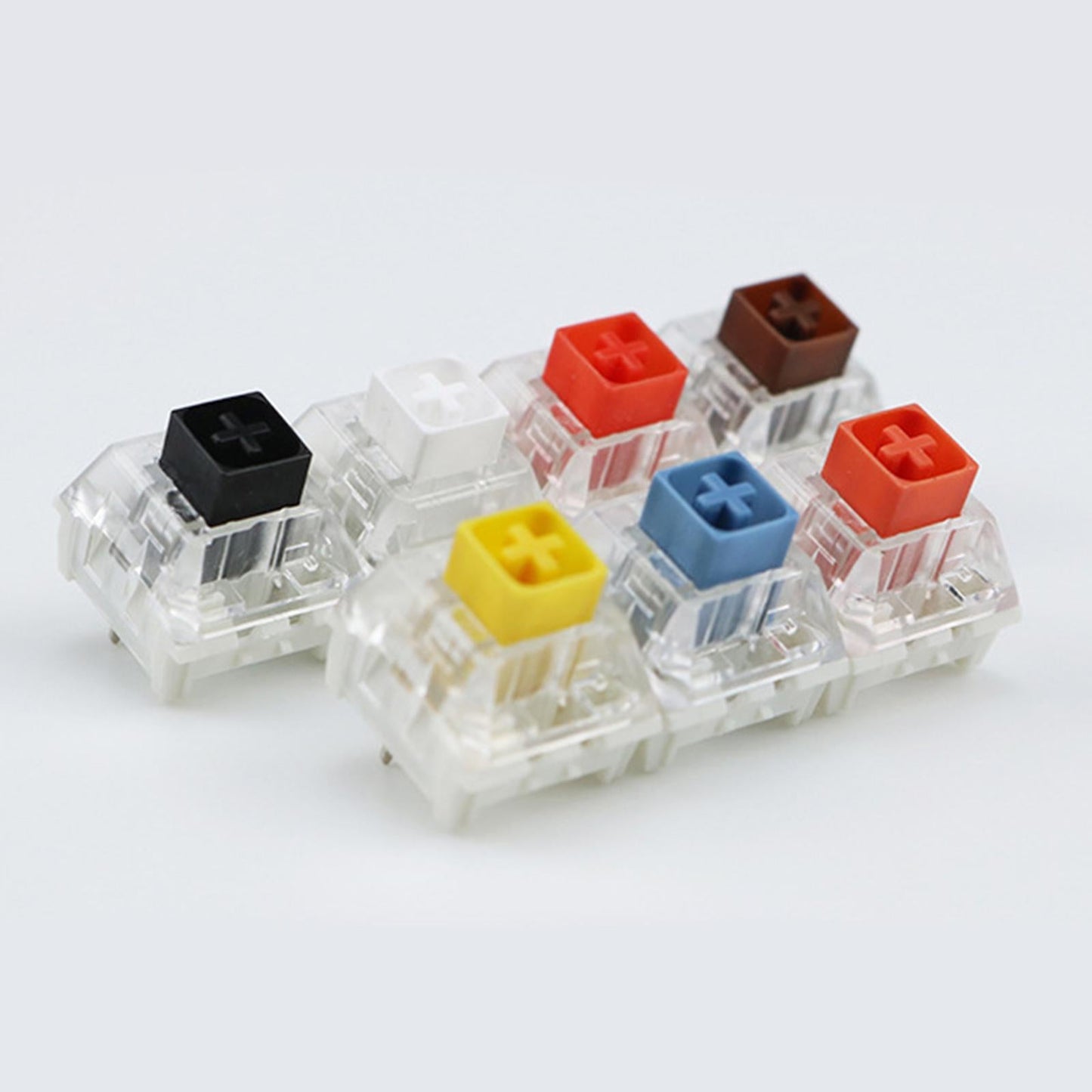 Box Switches for Mechanical Gaming Keyboards Water Resistant  brown