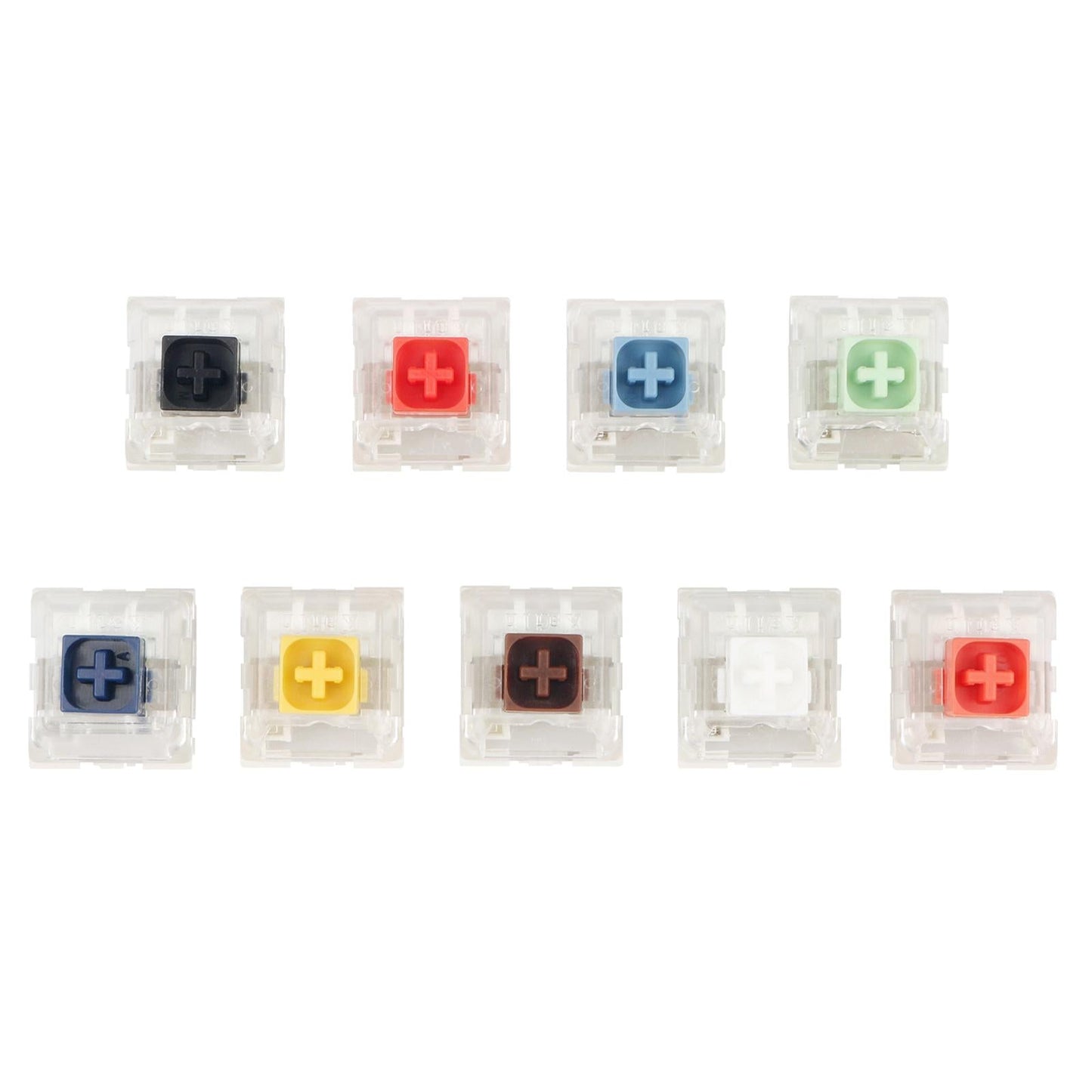 Box Switches for Mechanical Gaming Keyboards Water Resistant  brown