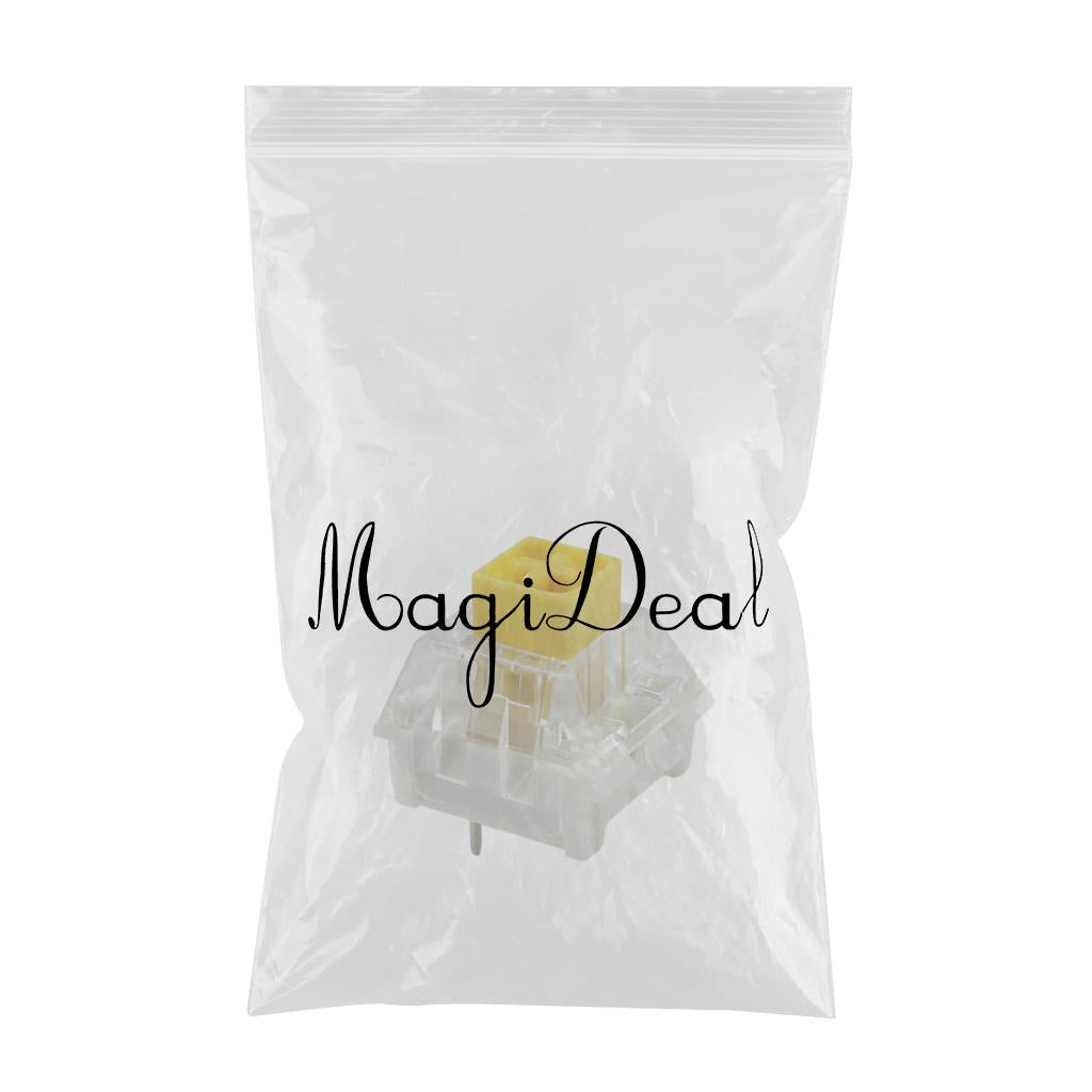 Box Switches for Mechanical Gaming Keyboards Water Resistant  yellow