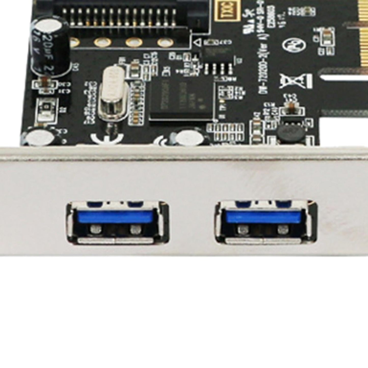 5Gbps 2 Ports PCIe USB 3.0 Card Adapter Super Speed Easy Install Faster
